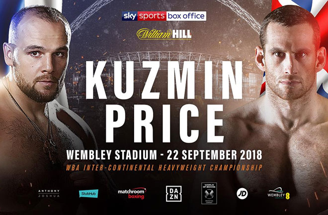 Kuzmin vs Price added to the Joshua-Povetkin undercard. Photo Credit: Matchroom Boxing