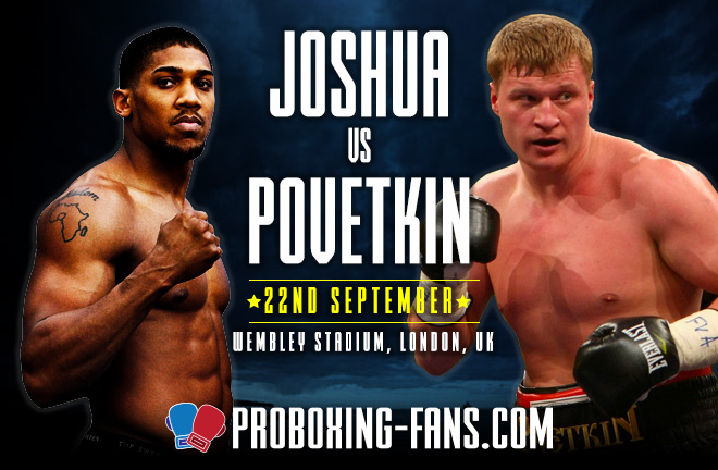 Joshua vs Povetkin - Fight Preview and Prediction by Paul Mason, Pro Boxing Fans