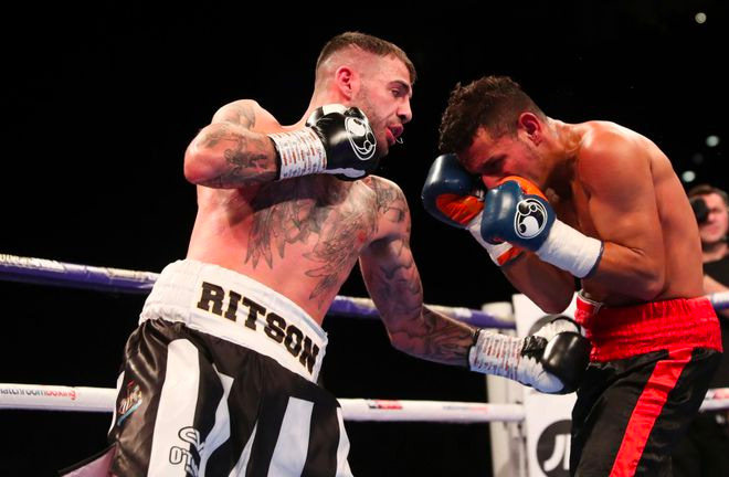 Lewis Ritson dispatched Oscar Amador ahead of a bid for European glory in Newcastle next month. Photo Credit: Sky Sports.