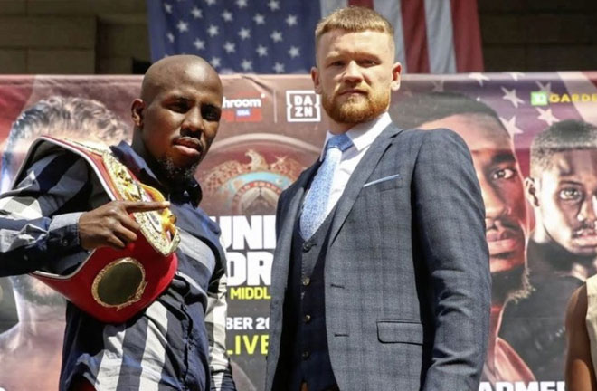 Tevin Farmer vs James Tennyson fighting this Saturday night. Photo Credit: Irish News