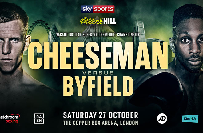 Bermondsey puncher says Byfield has talked his way into a title shot. Photo Credit: Matchroom Boxing