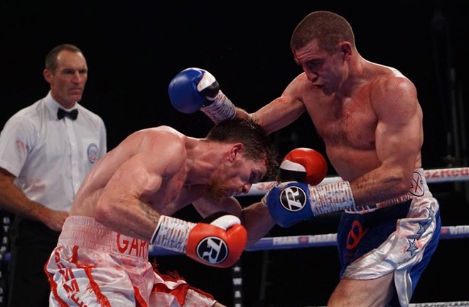 Garton became British Champion with a great performance defeating Gary Corcoran. Photo Credit: World Boxing News 