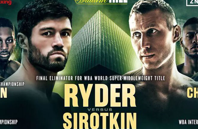 Ryder v Sirotkin - Big Fight Preview & Prediction. Photo Credit: Bad Left Hook