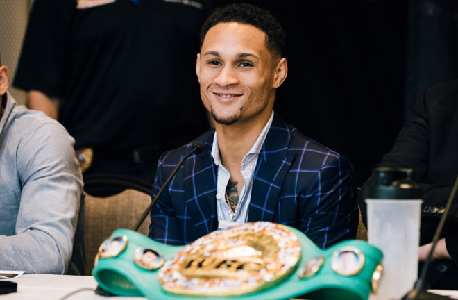 Regis Prograis looking relaxed ahead of his fight with Terry Flanagan. Photo Credit: World Boxing Super Series