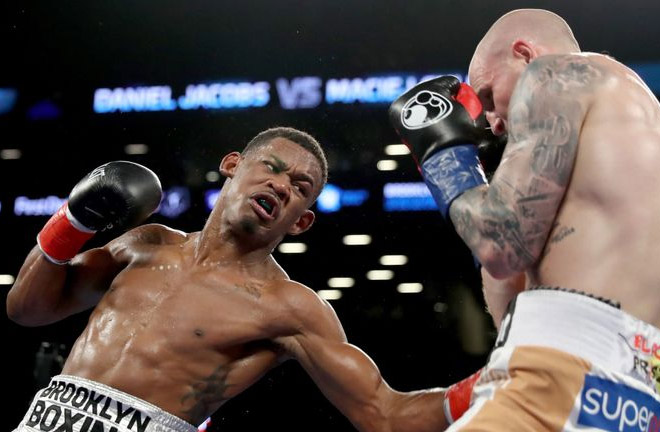 Daniel Jacobs' last outing was against Maciej Sulecki back in April. Photo Credit: Sky Sports 