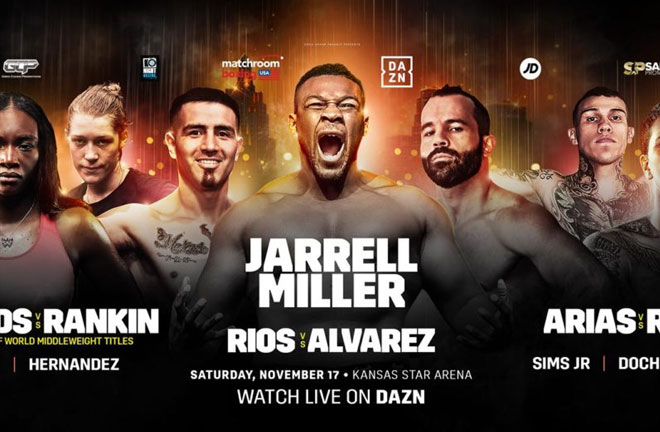 DAZN Kansas Show – Big Fight Previews & Predictions. Photo Credit: Matchroom Boxing