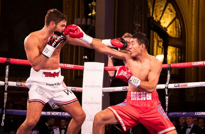 Buglioni suffers defeat against Meng. Photo Credit: Sky Sports 