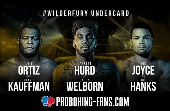 The #WILDERFURY Undercard - featuring Joe Joyce, Jason Welborn & Luis Ortiz