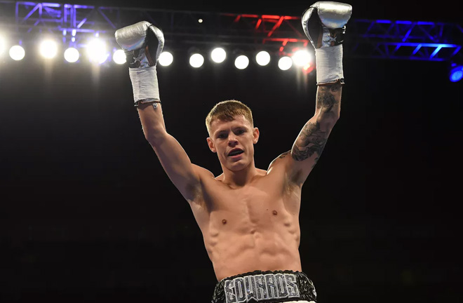 Charlie Edwards challenges for a version of the World Title for a second time against  Cristofer Rosales. Photo Credit: Bad Left Hook