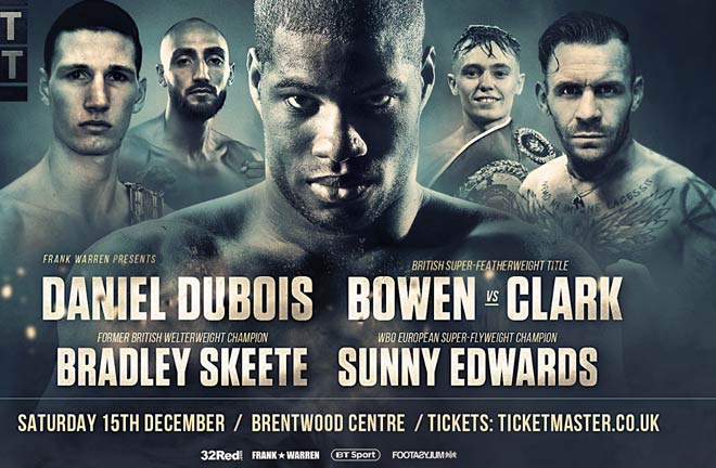 BT Sport Fight Night – Undercard Preview. Photo Credit: Frank Warren