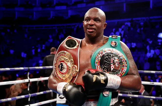 Dillian Whyte is feeling relaxed ahead of the rematch against Chisora. Photo Credit: Evening Standard