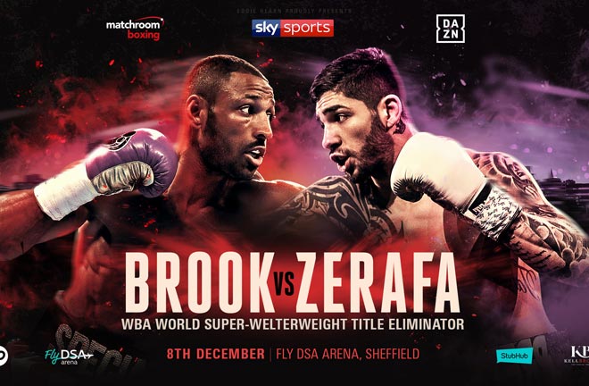 Zerafa believes Brook is underestimating him ahead of their fight this Saturday. Photo Credit: Matchroom Boxing