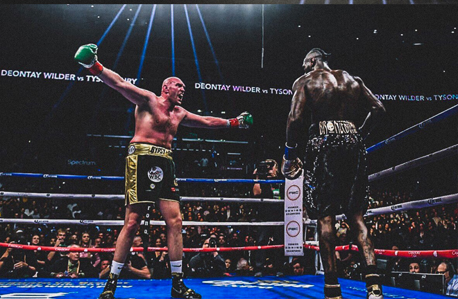 Fury was able to get under Wilders skin throughout the fight by taunting him with his hands up or behind his back