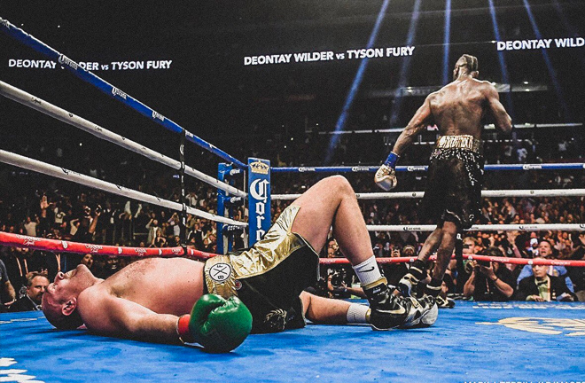 Fury out cold in the 12th when WIlder must've thought he snatched victory from the Gypsy King.