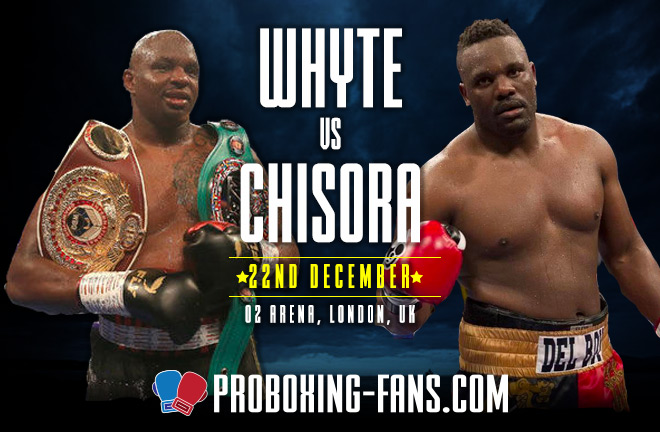 Whyte v Chisora II – Big Fight Preview & Prediction