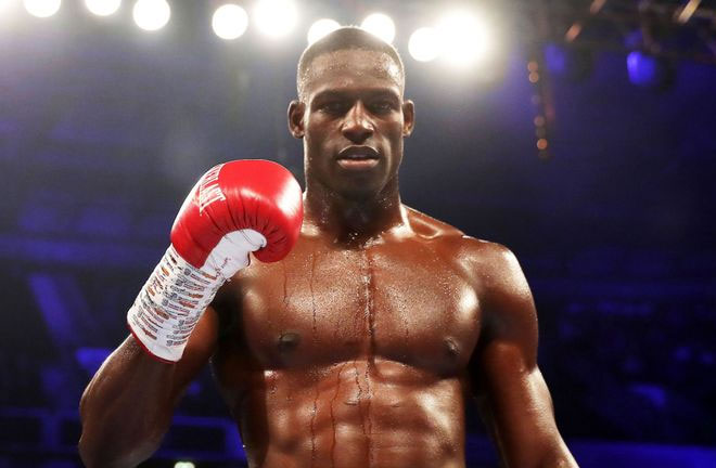 Richard Riakporhe faces Jack Massey for the vacant British title at York Hall on Thursday Credit: Sky Sports