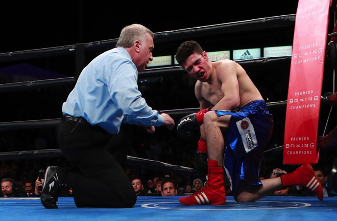 Davis put on a great performance and is hoping to have 3 more fights this year. Photo Credit: East Side Boxing