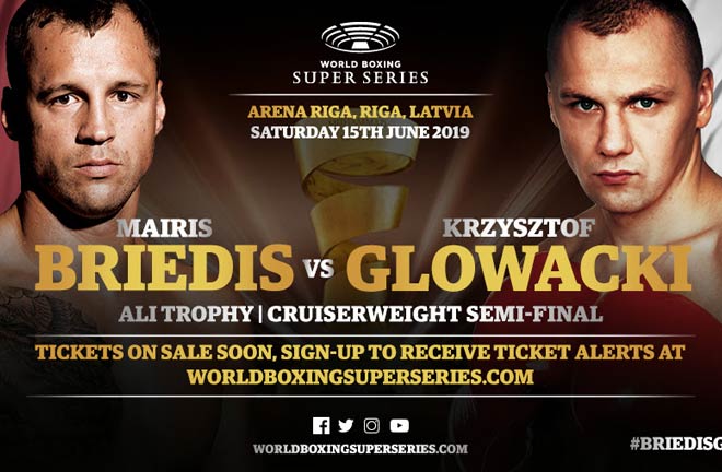 Briedis-Glowacki WBSS Cruiserweight Semi-Final Set for Riga, June 15. Photo Credit: WBSS