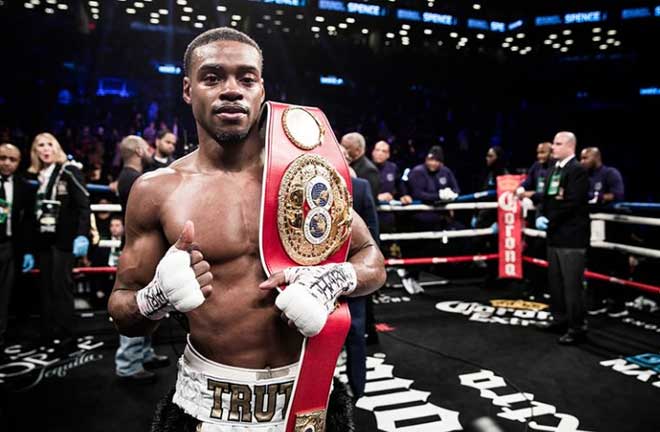 Errol Spence Jr, the IBF welterweight champion of the world. Credit: The Ring Magazine