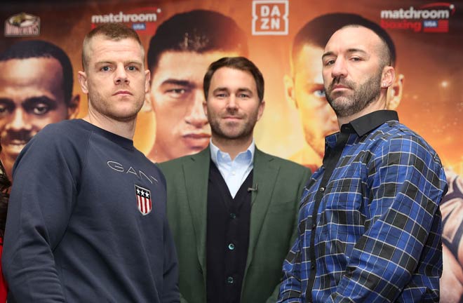 ohnson believes World title would follow Turning Stone win – but a loss would be disaster. Photo Credit: Matchroom Boxing