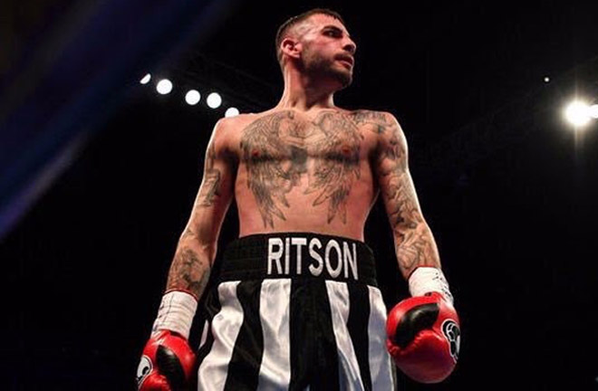 Lewis Ritson has moved up to Super-Lightweight division and will make his debut at 140lbs when he takes on German Argentino Benitez. Credit: Matchroom Boxing