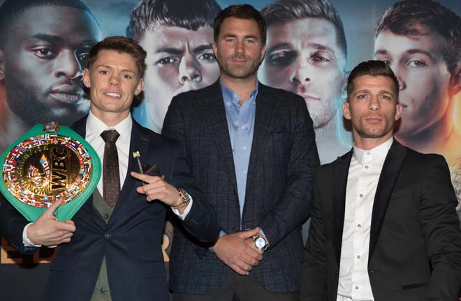 Moreno believes he will become Spain's next champion. Credit: Matchroom Boxing