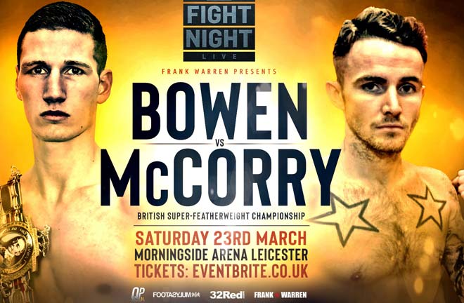 owen is relishing a second shot at top billing the Morningside Arena in Leicester on March 23. Credit: Frank Warren