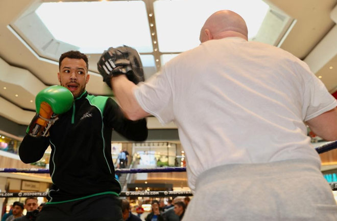 McCarthy takes on Riakporhe for the WBA Inter-Continental title. Photo Credit: Matchroom Boxing