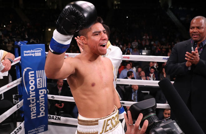 Jessie Vargas has becoming a three-weight World champion in his sights. Photo Credit: Matchroom Boxing
