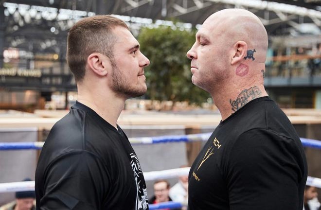 Allen-Browne face off. Credit: Boxing News