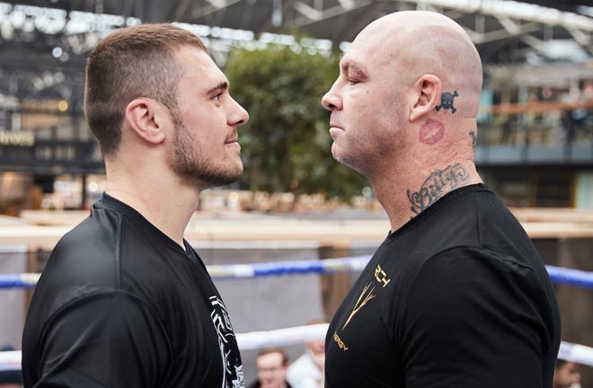 Allen: There's zero chance of Lucas Browne knocking me out. Credit: Matchroom Boxing