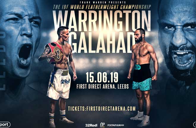 Warrington wants ring belt next. Credit: Frank Warren