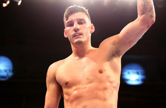 Leigh Woods makes his first defence of the Commonwealth Featherweight Title against Ryan Doyle. Credit: bleacherreport.com