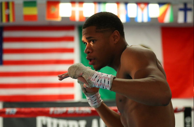 Devin Haney says he's ready to rule the sport.