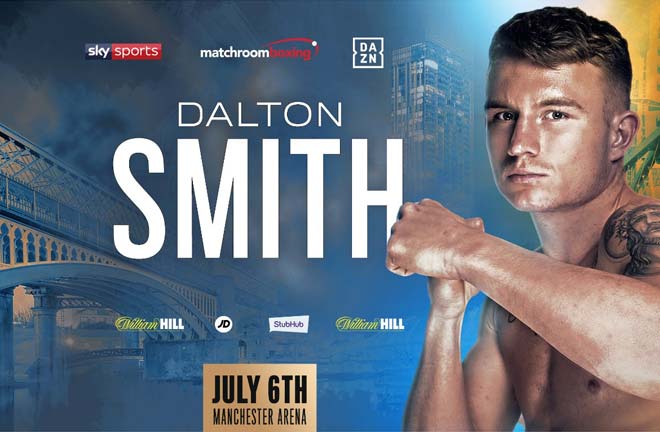 Dalton Smith added to July Manchester bill. Credit: Matchroom Boxing