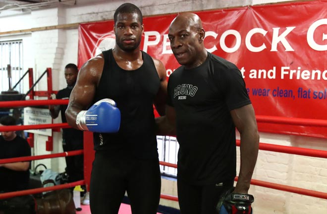 Frank Bruno: Daniel Dubois is the future of British Boxing. Credit: Frank Warren