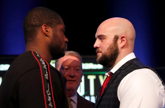 Dubois-Gorman go head to head on July 13 at The O2. Credit: Frank Warren