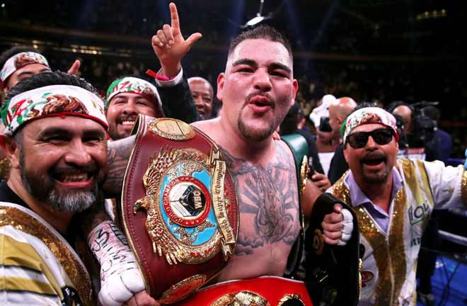 Ruiz stopped Joshua in round 7 to become world champion. Credit: Forbes