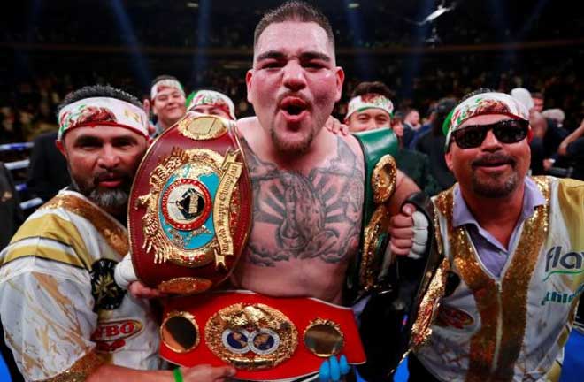 Andy Ruiz Jr. Photo Credit: Wall Street Journal