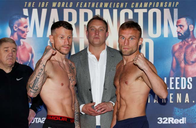 Metcalf-Welborn go head to head this Saturday on the Warrington-Galahad undercard. Credit: Frank Warren