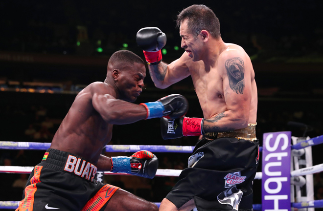 Joshua Buatsi continues to impress with his 9th KO.