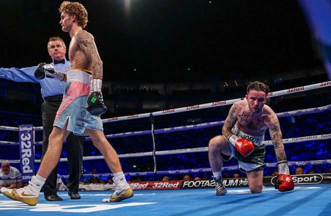 Archie Sharp has called for a bout with Oscar Valdez Credit: Business Insider