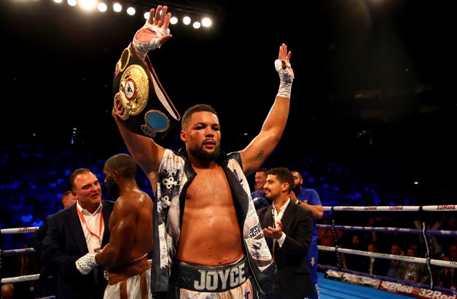 Joyce believes his experience will be the difference against his British rival Credit: talkSPORT