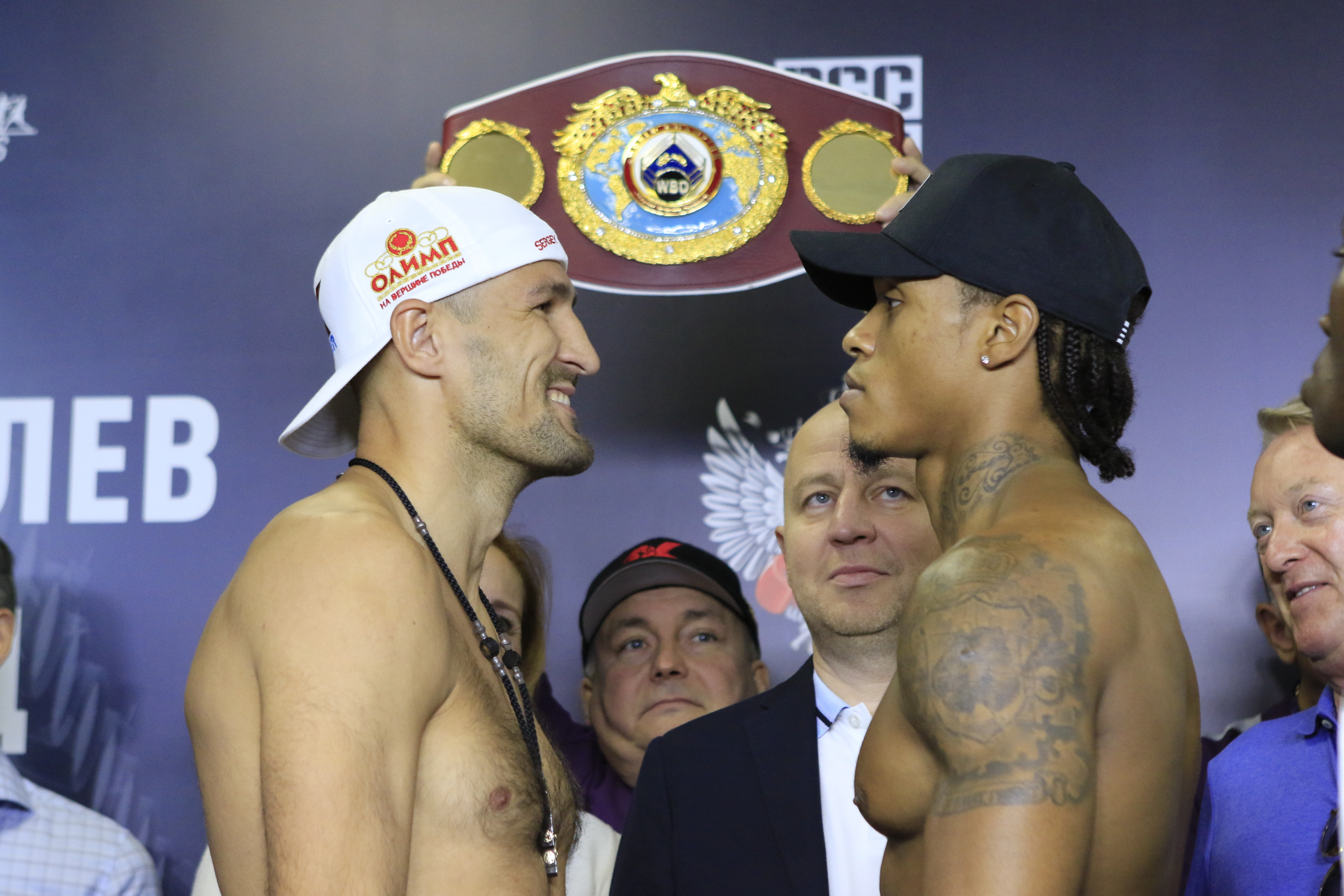 KOVALEV YARDE WEIGHIN