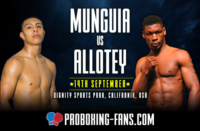 Munguia vs. Allotey – Big Fight Preview & Prediction