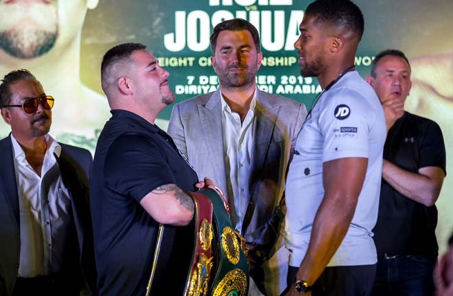 Anthony Joshua's mega rematch with Andy Ruiz Jr Credit: Matchroom Boxing