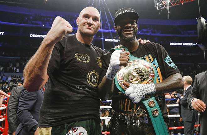 Wilder and Fury will rematch in Las Vegas on February 22nd