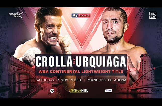 Anthony Crolla will fight for one last time in Manchester on November 2 Credit: Matchroom Boxing