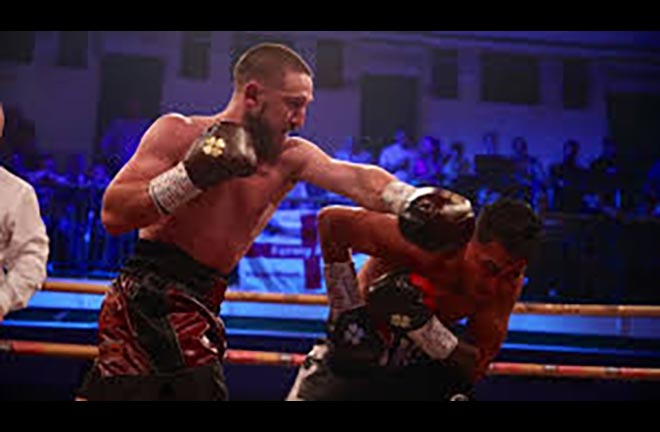Jazza Dickens beat Carlos Ramos to reach MTK Global Golden Contract Semi Final. Credit: Sky Sports