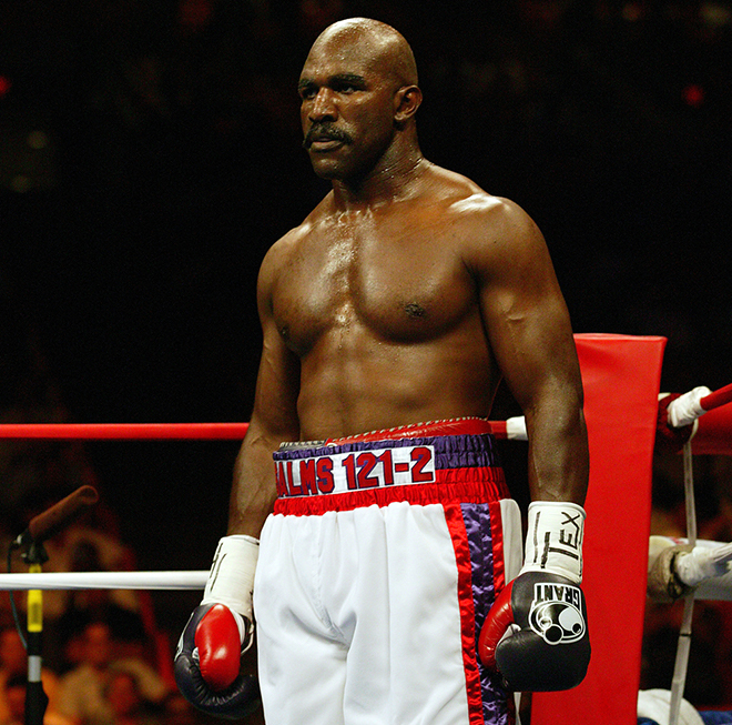 Evander Holyfield is one of the most decorated heavyweights of his generation Credit: Wikipedia